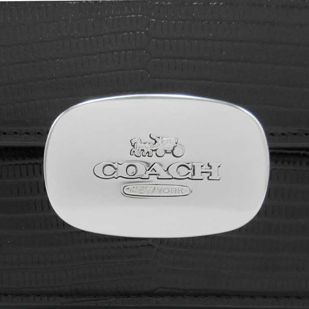 美品　コーチ　エライザ　ワンショルダーバッグ　リザード　デカロゴ　肩掛け　レザー COACH コーチ エライザ ワンショルダーバッグ 肩掛け リザード